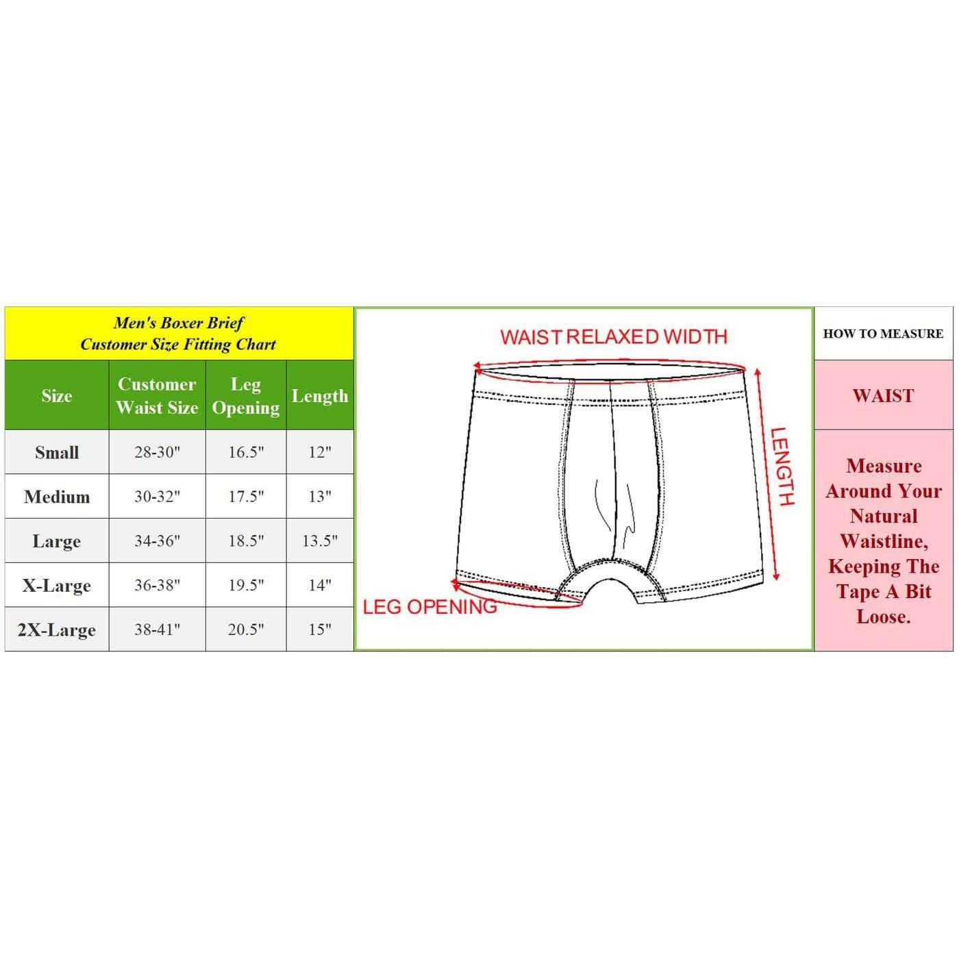 3-Pack: Men's Cotton Stretch Boxer Briefs