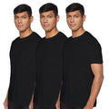 3-Pack: Men's Laviva Active Moisture Wicking Dry Fit Crew Neck Shirts