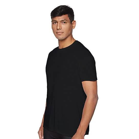 3-Pack: Men's Laviva Active Moisture Wicking Dry Fit Crew Neck Shirts