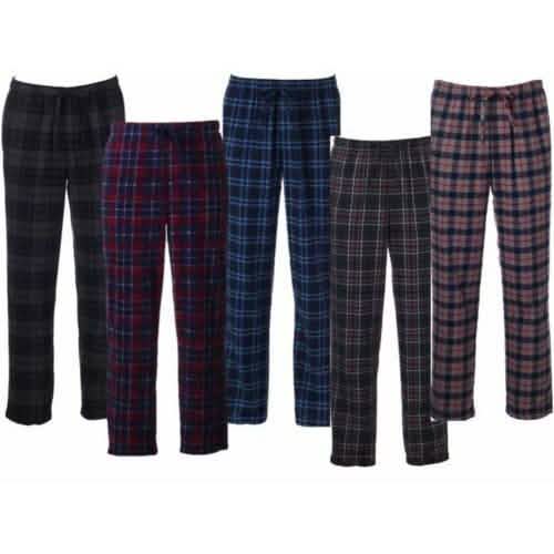 3-Pack: Men's Micro Fleece Assorted Pajama Pants