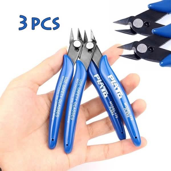 3-Pack: Mini Nose Cutting Plier
