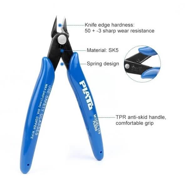 3-Pack: Mini Nose Cutting Plier