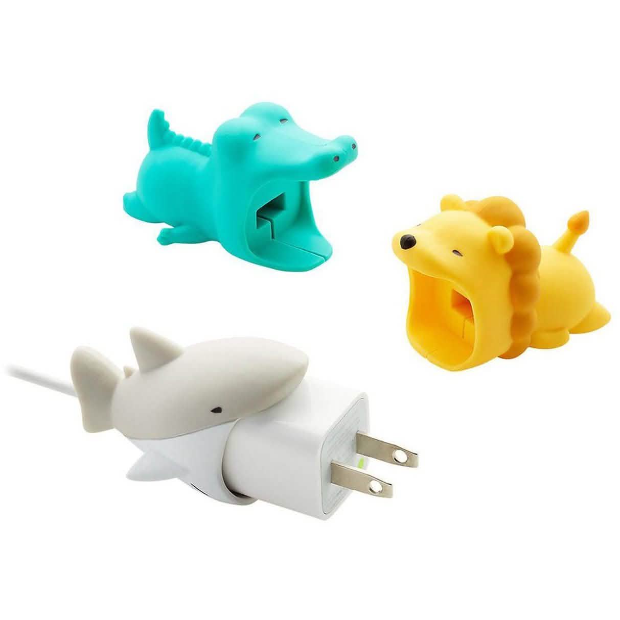 3-Pack: Mobile Phone Cable Bite Charger Protectors for iPhone