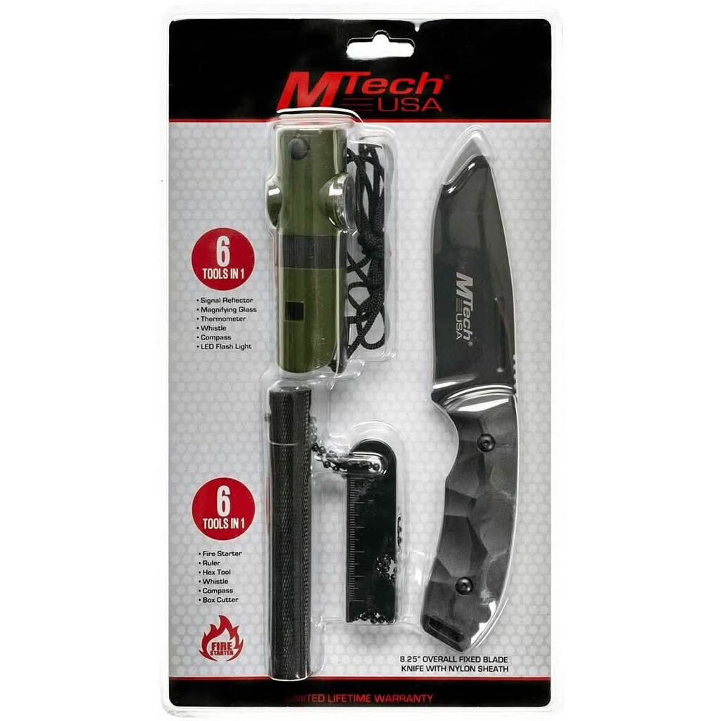 3-Pack: Mtech USA Tactical Survival Kit MT-PR-009