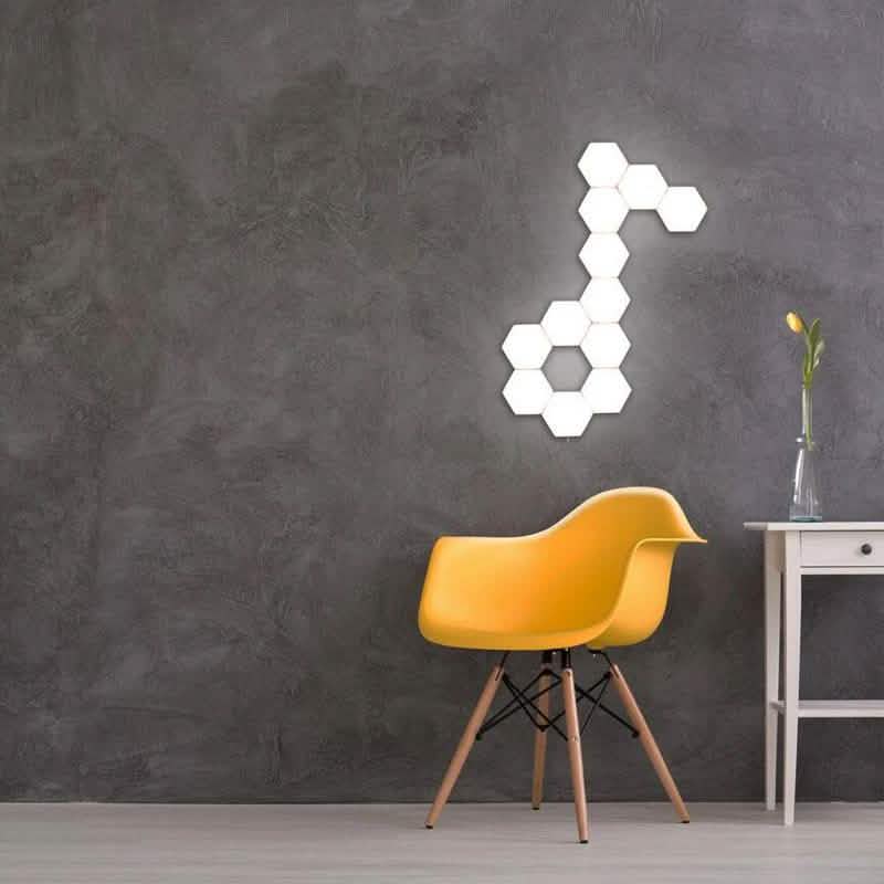 3-Pack: New Modular and Hexagonal Touch Sensitive LED Lamp