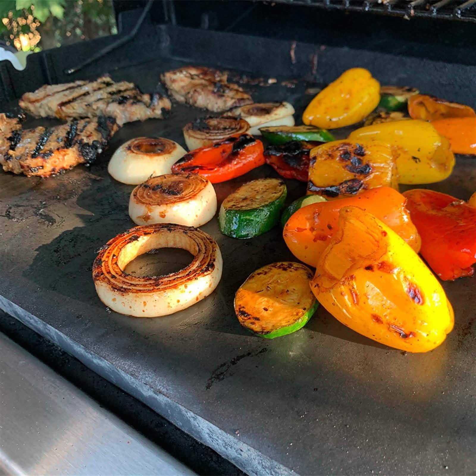 3-Pack: Non-Stick BBQ Grill Mats