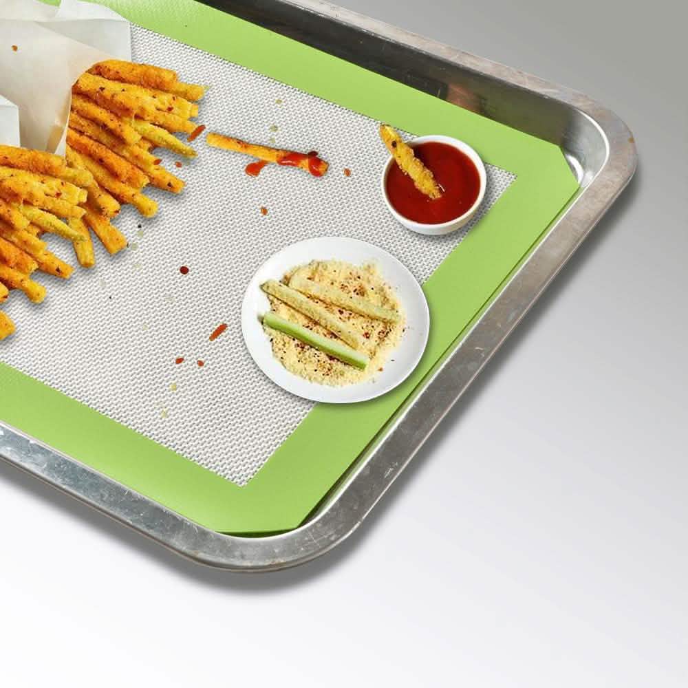 3-Pack: Non-Stick Heat Resistant Silicone Baking Mat