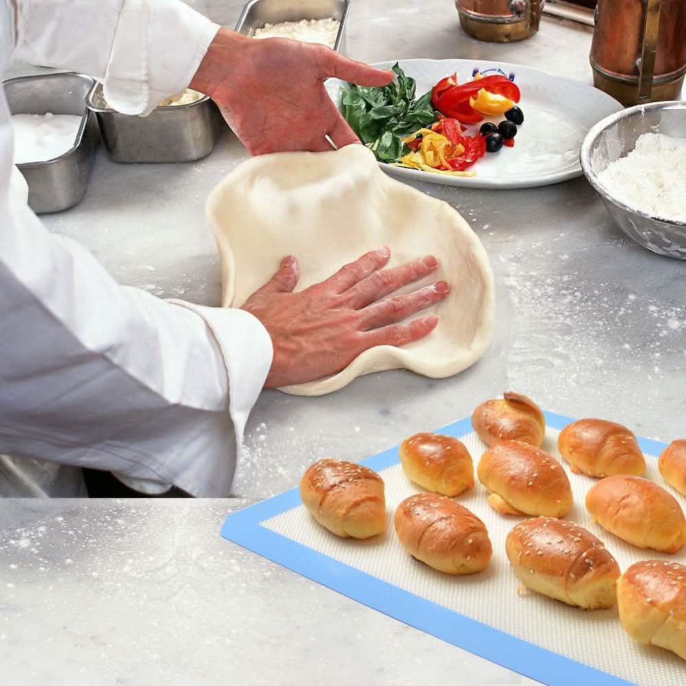 3-Pack: Non-Stick Heat Resistant Silicone Baking Mat