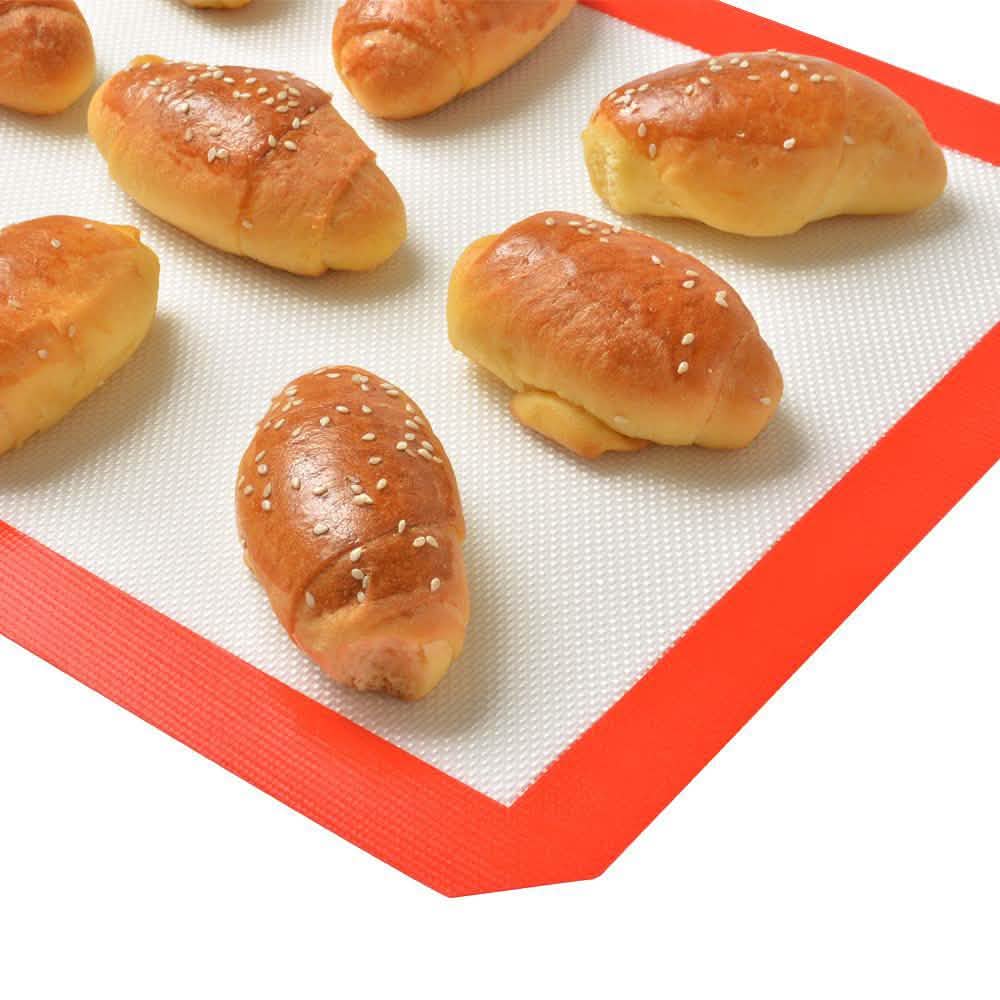 3-Pack: Non-Stick Heat Resistant Silicone Baking Mat