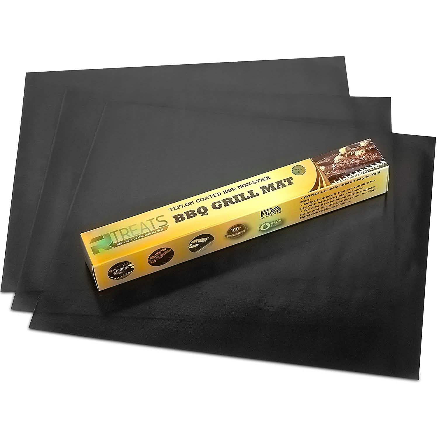 3-Pack: RL Treats 23-Inch-by-16.25-Inch Non Stick Teflon Oven Liners