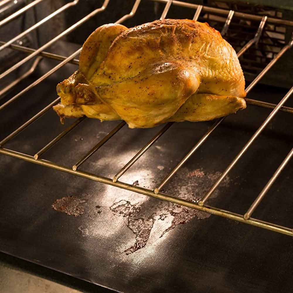 3-Pack: RL Treats 23-Inch-by-16.25-Inch Non Stick Teflon Oven Liners