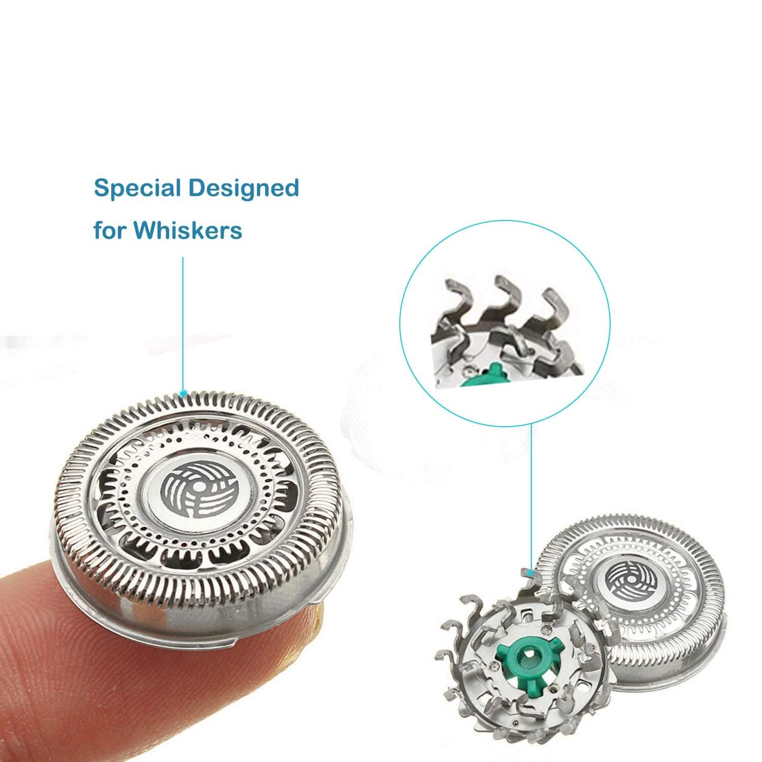 3-Pack: SH90 Replacement Head for Philips Norelco