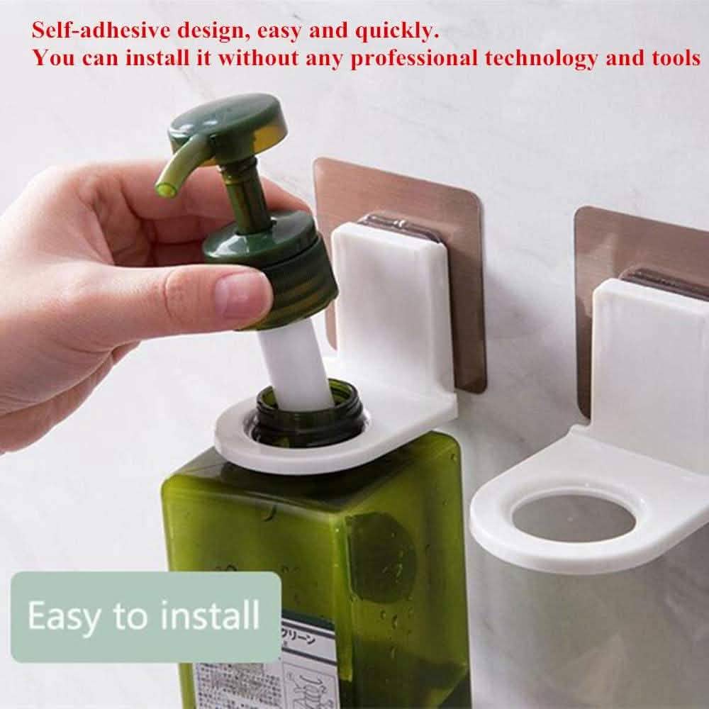 3-Pack: Shower Gel Bottle Rack Hook