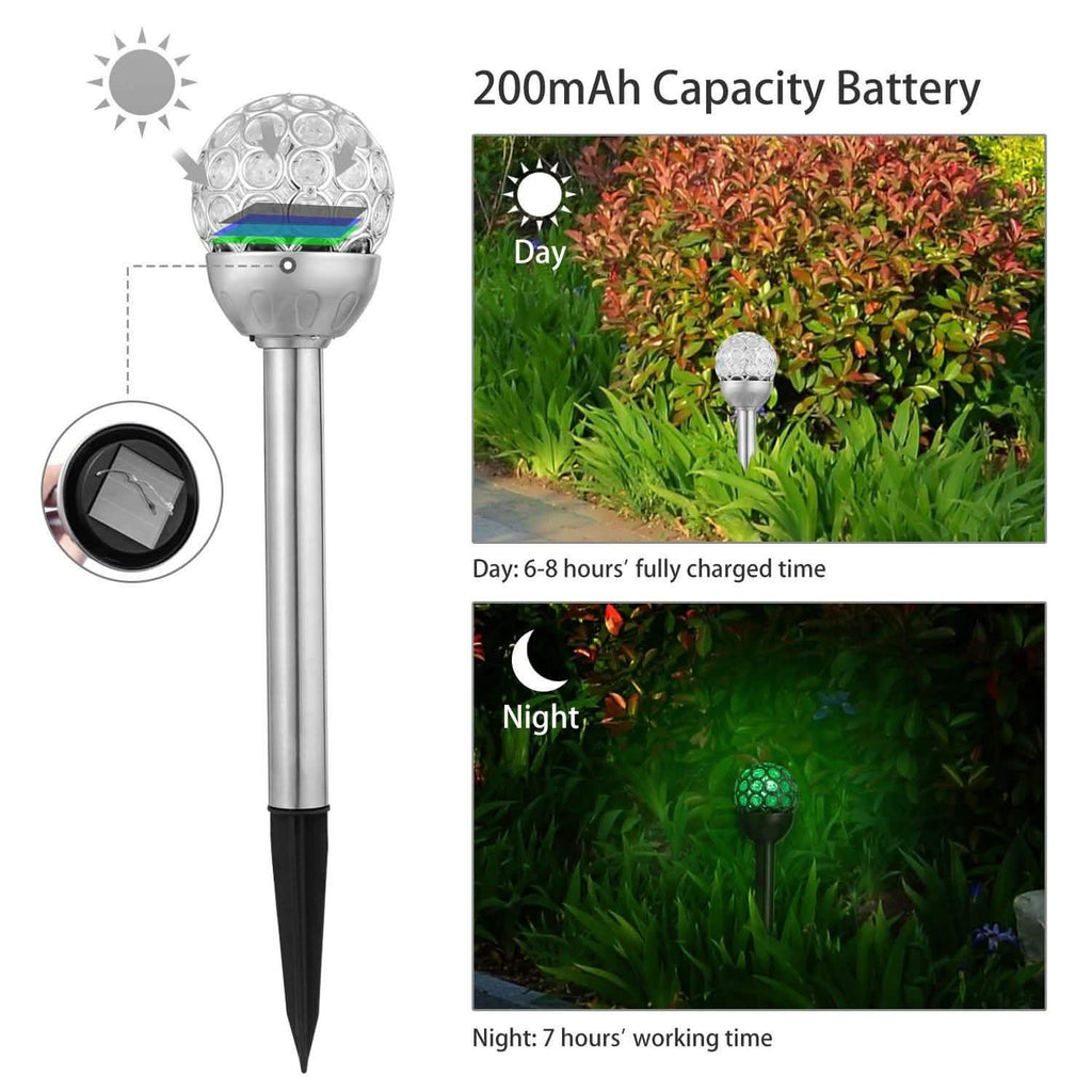 3-Pack: Solarek Outdoor Solar Lights