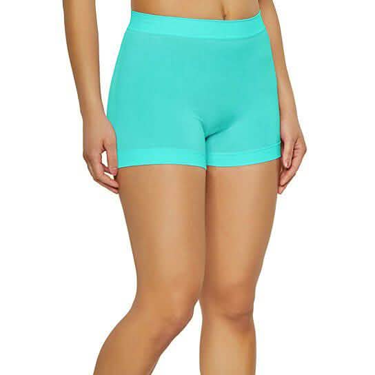 3-Pack: Women's 12" Seamless Leggings Biker Shorts