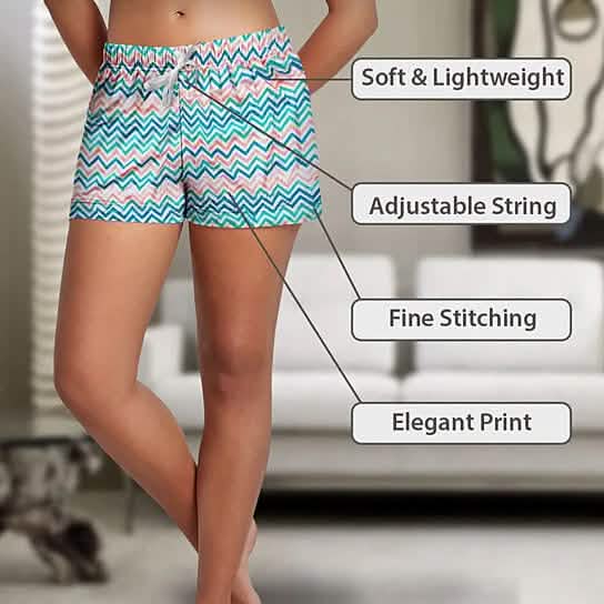 3-Pack: Women's Comfy Lounge Bottom Pajama Shorts with Drawstring