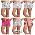 3-Pack: Women's Comfy Lounge Bottom Pajama Shorts with Drawstring