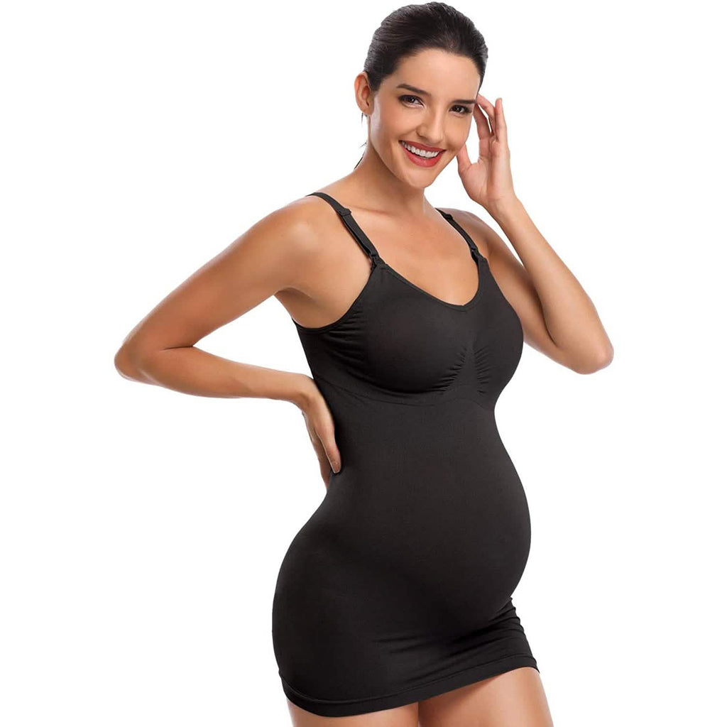 3-Pack: Womens Nursing Tank Tops Built in Bra for Breastfeeding