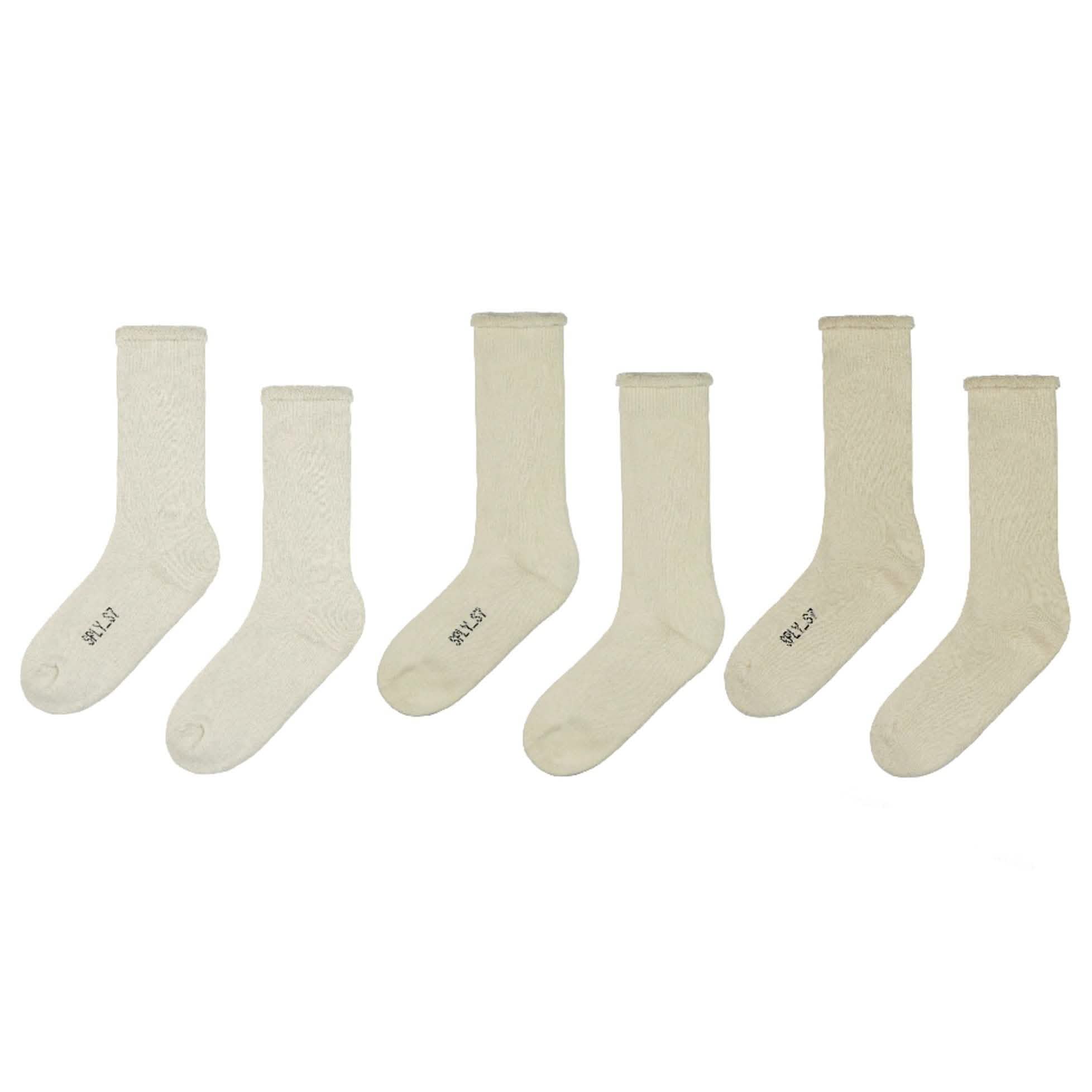 3-Pack: Yeezy Bouclette Socks