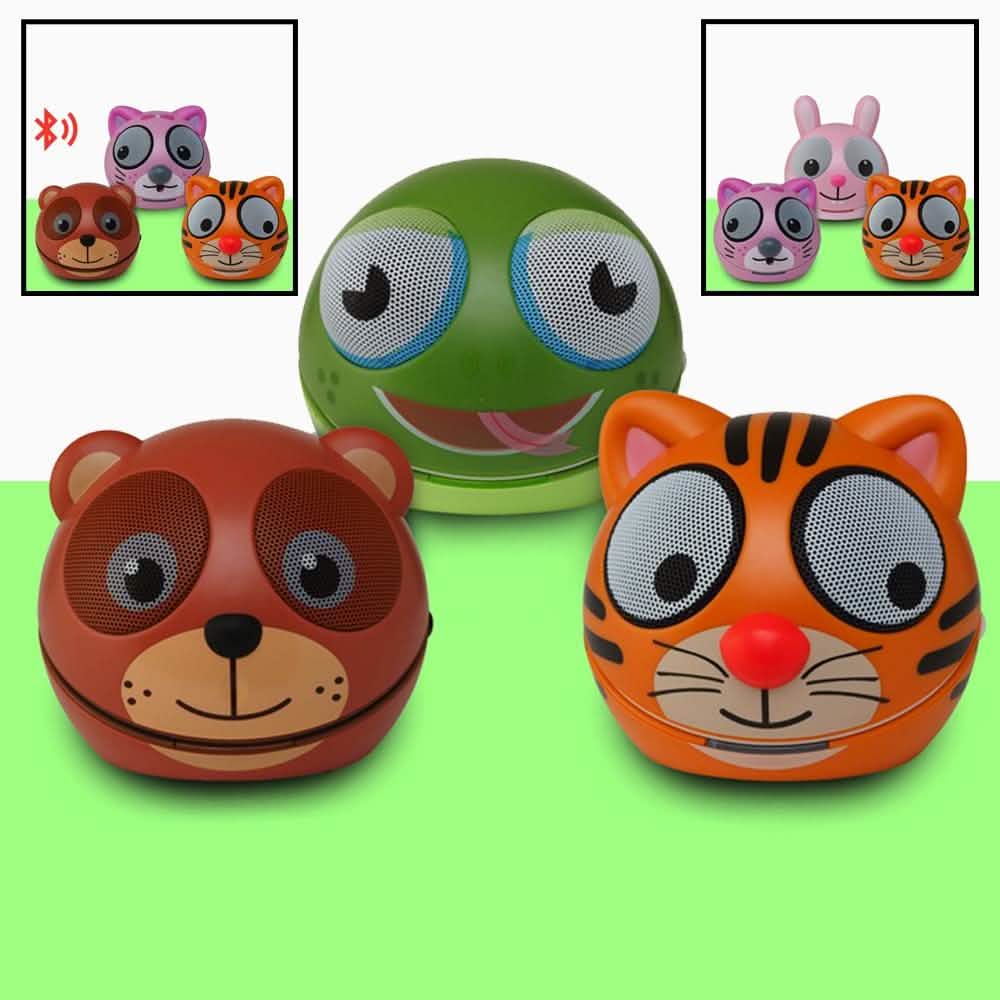 3-Pack: Zootunes Compact Portable Bluetooth Stereo Speaker