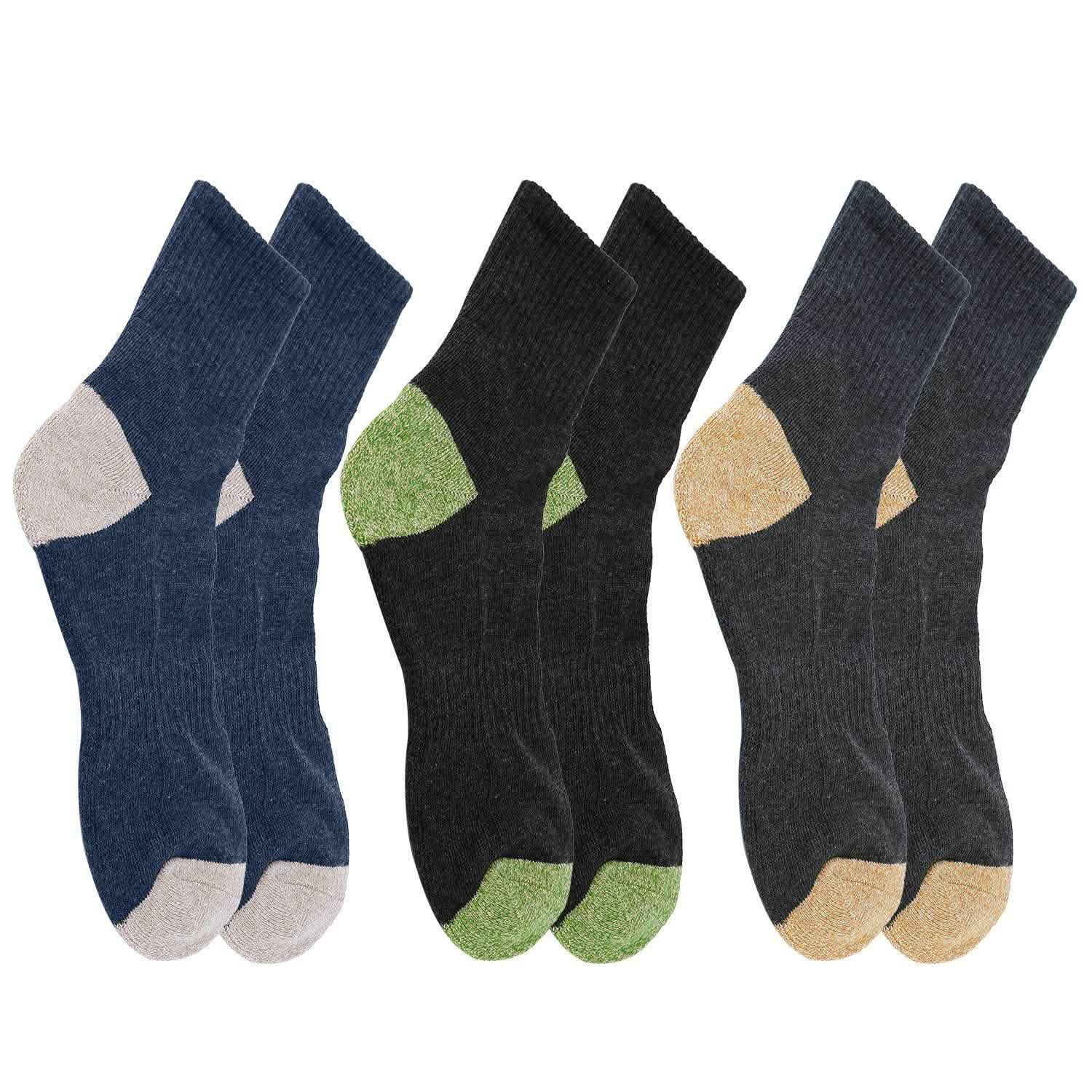 3-Pair: Men's Ankle Socks Compression Fit