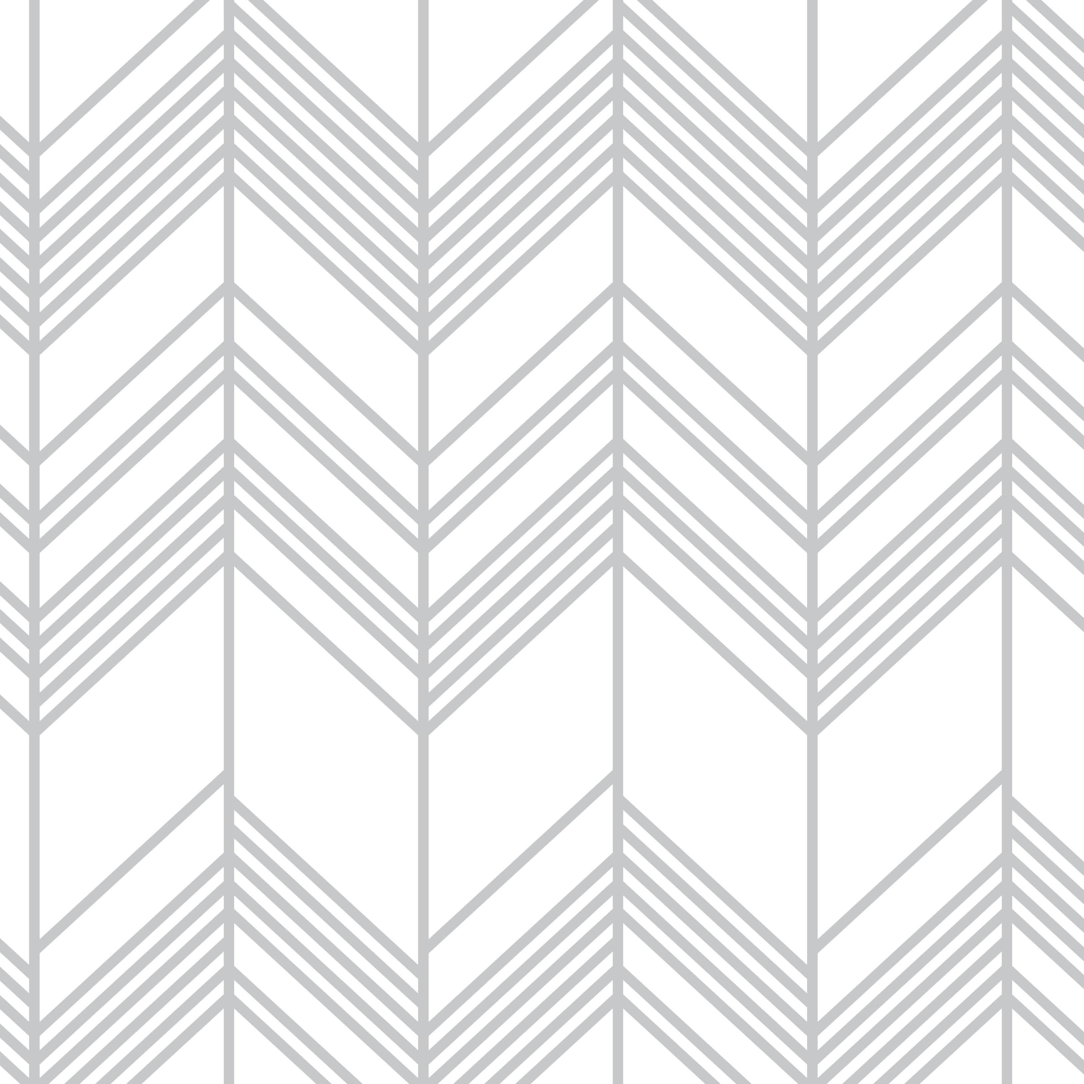 3-Piece: Alps Chevron Patterned Duvet Cover Set
