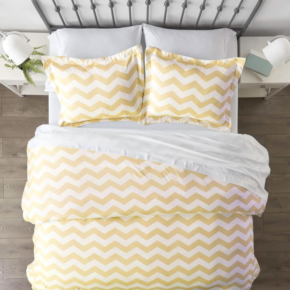 3-Piece: Arrow Patterned Duvet Cover Set