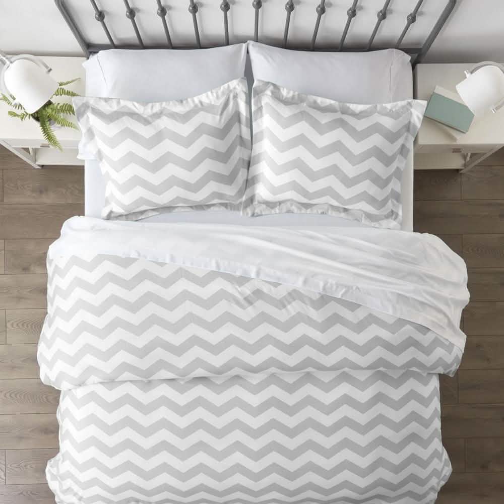 3-Piece: Arrow Patterned Duvet Cover Set