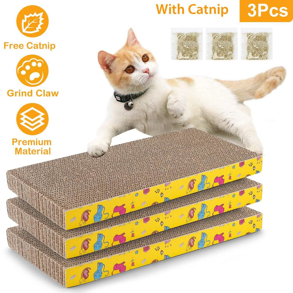 3-Piece: Cat Scratcher Pads