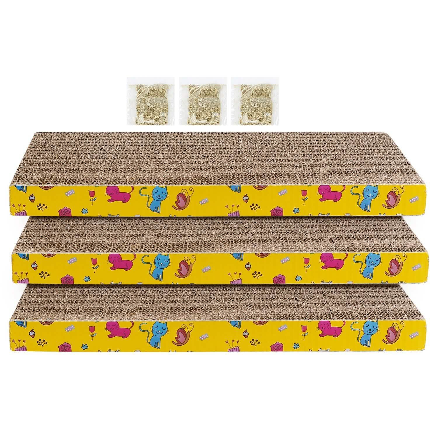 3-Piece: Cat Scratcher Pads
