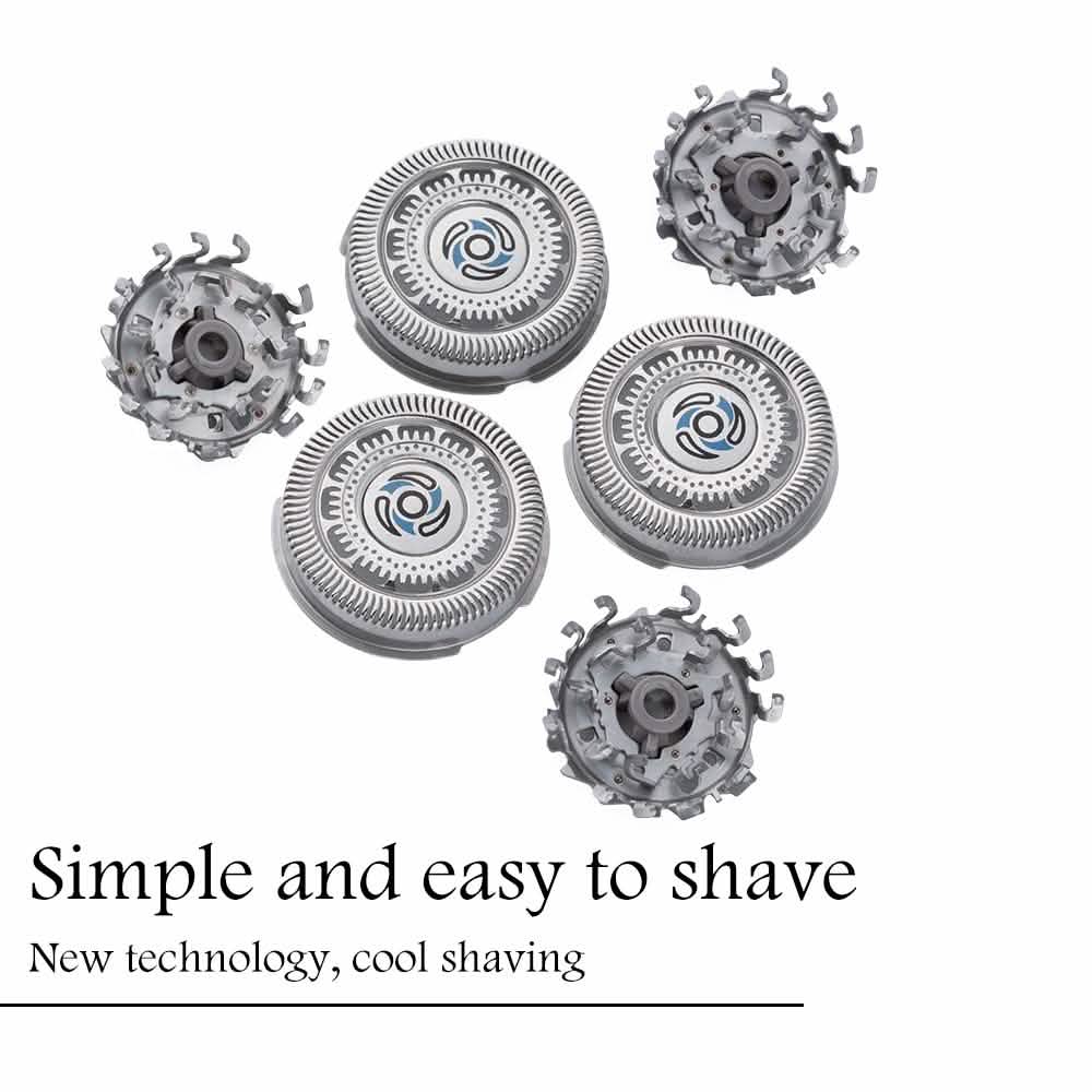 3-Piece: Desfaidy SH70/62 Electronic Shaver Head Cutter Replacement Blades Parts