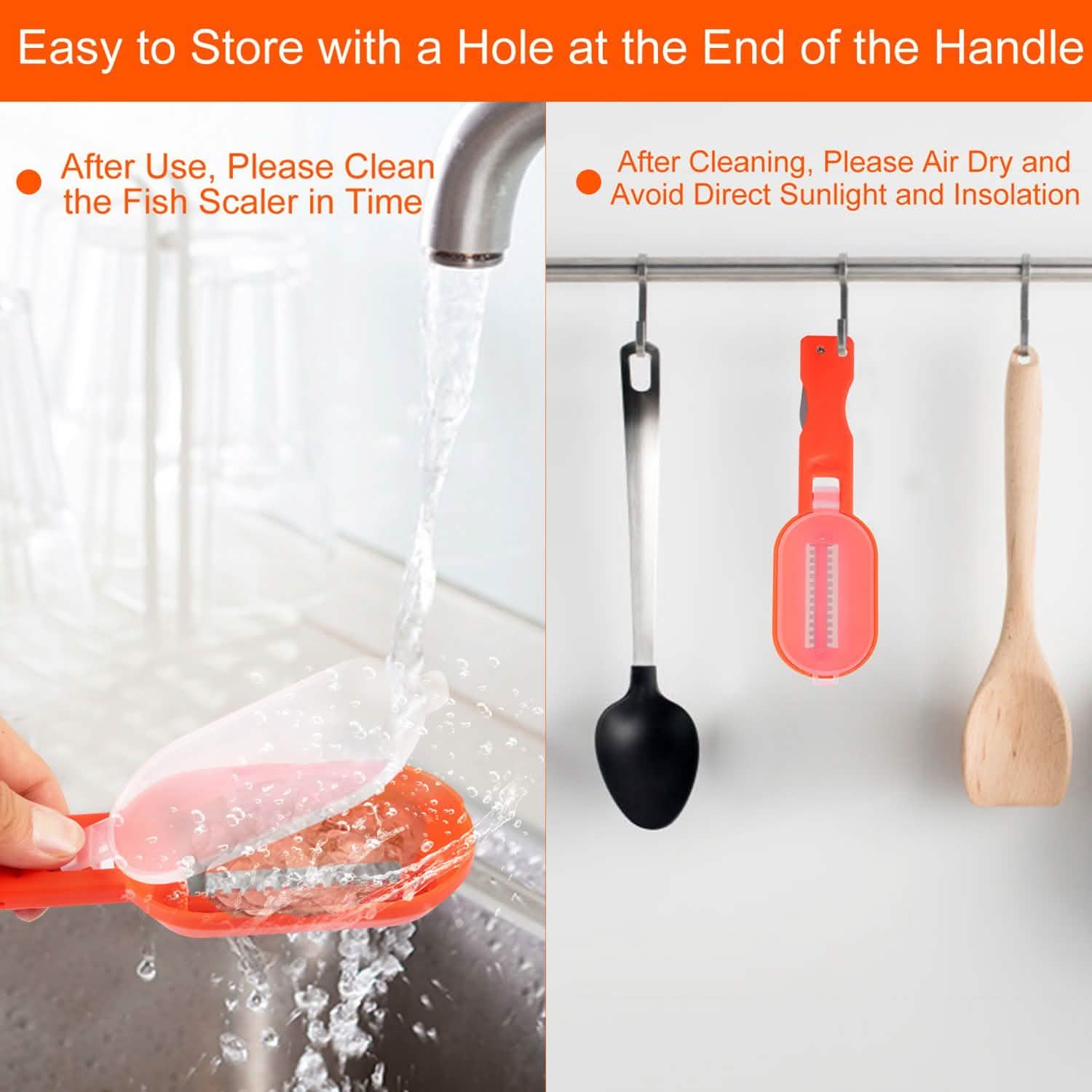 3-Piece: Fish Scale Remover