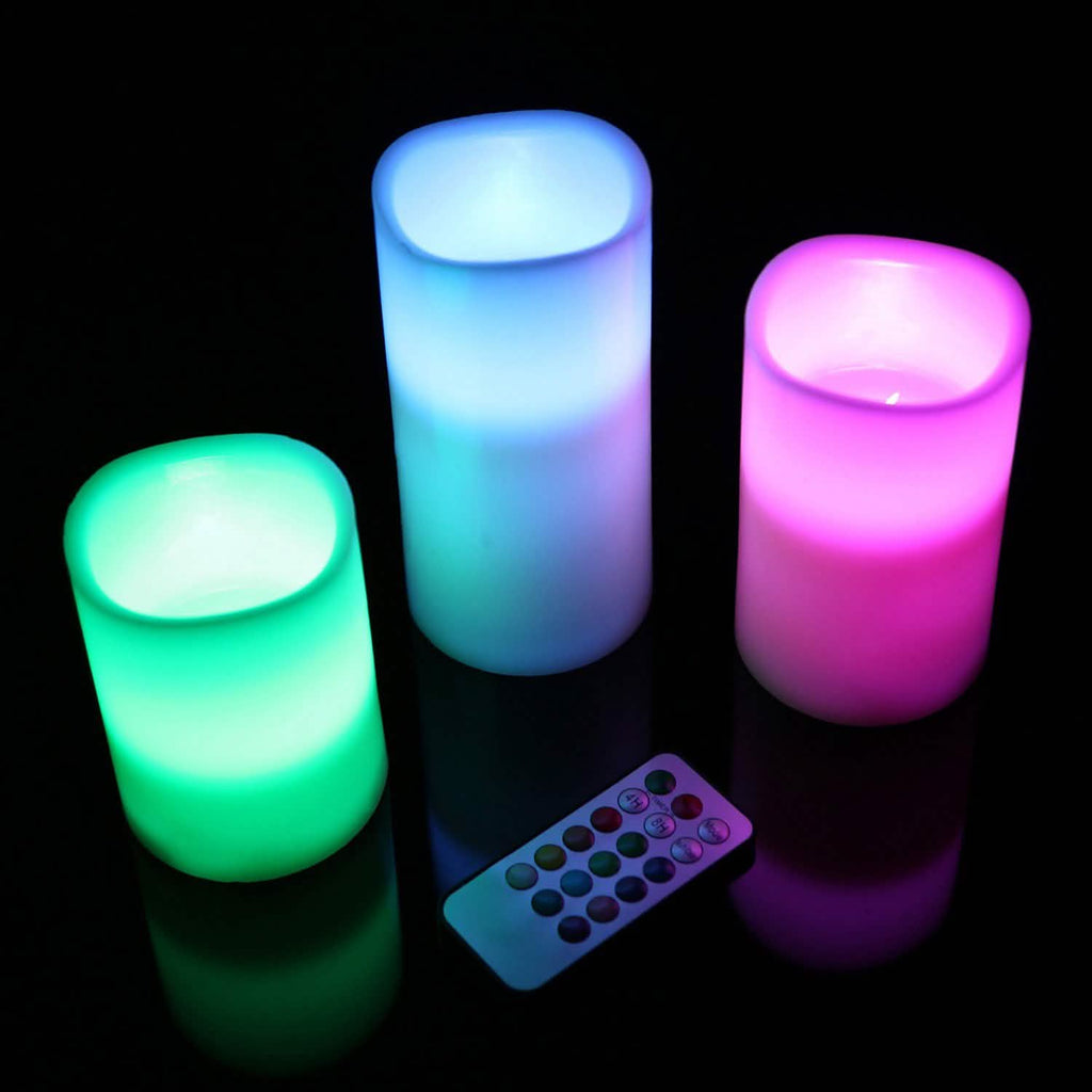 3-Piece: Flameless Votive Candles