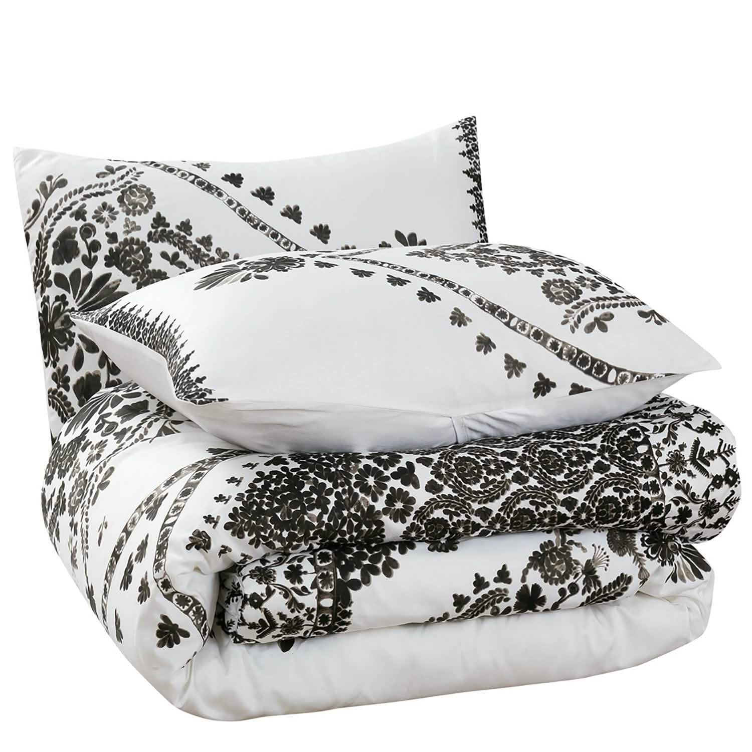 3-Piece: Global Varanasi Cotton Comforter Set