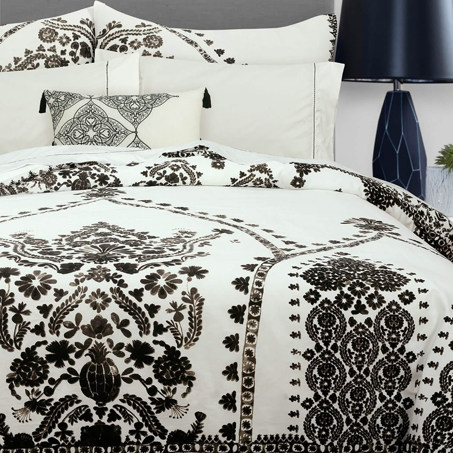 3-Piece: Global Varanasi Cotton Comforter Set