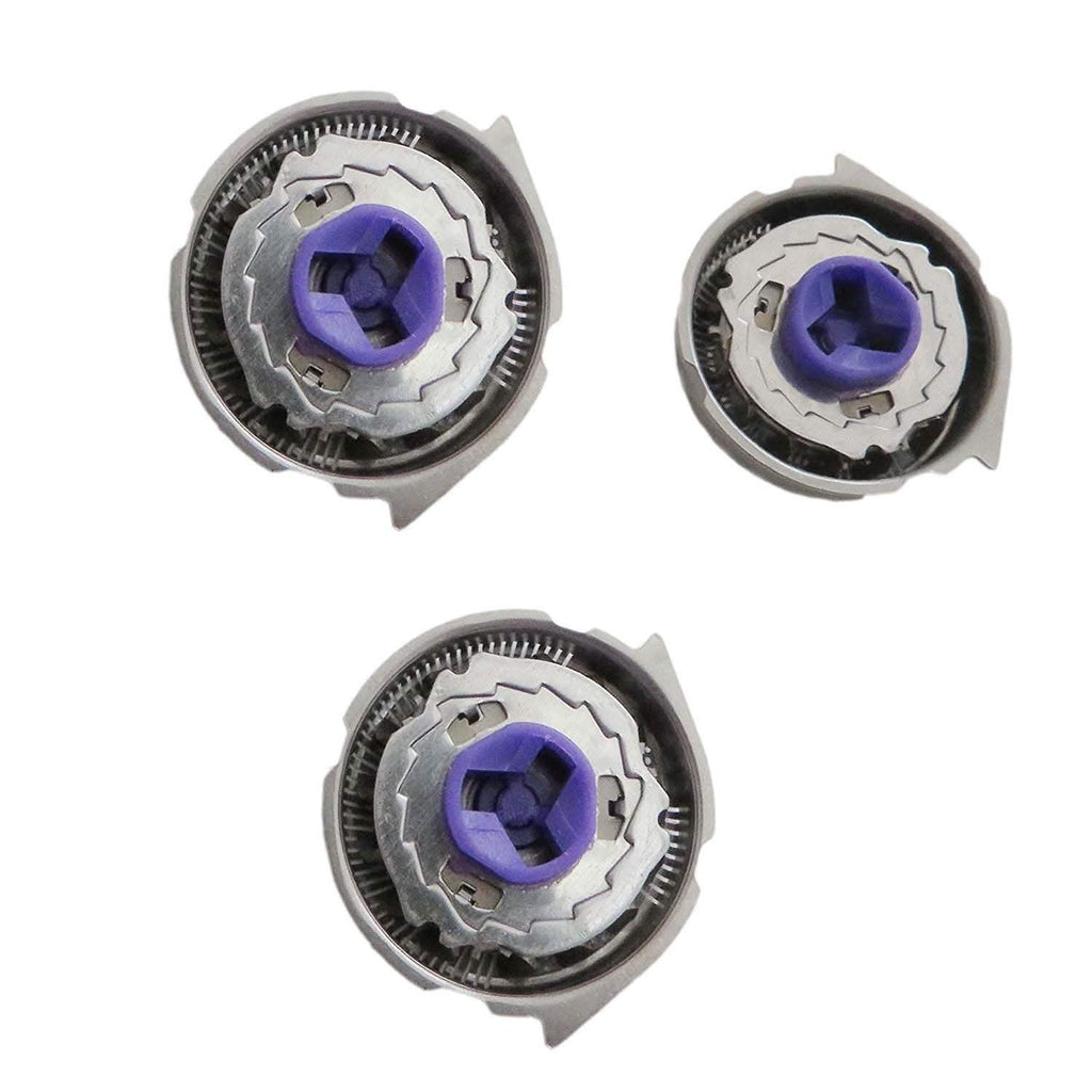 3-Piece: HQ8 Dual Precision Replacement Heads for Philips Norelco Shavers