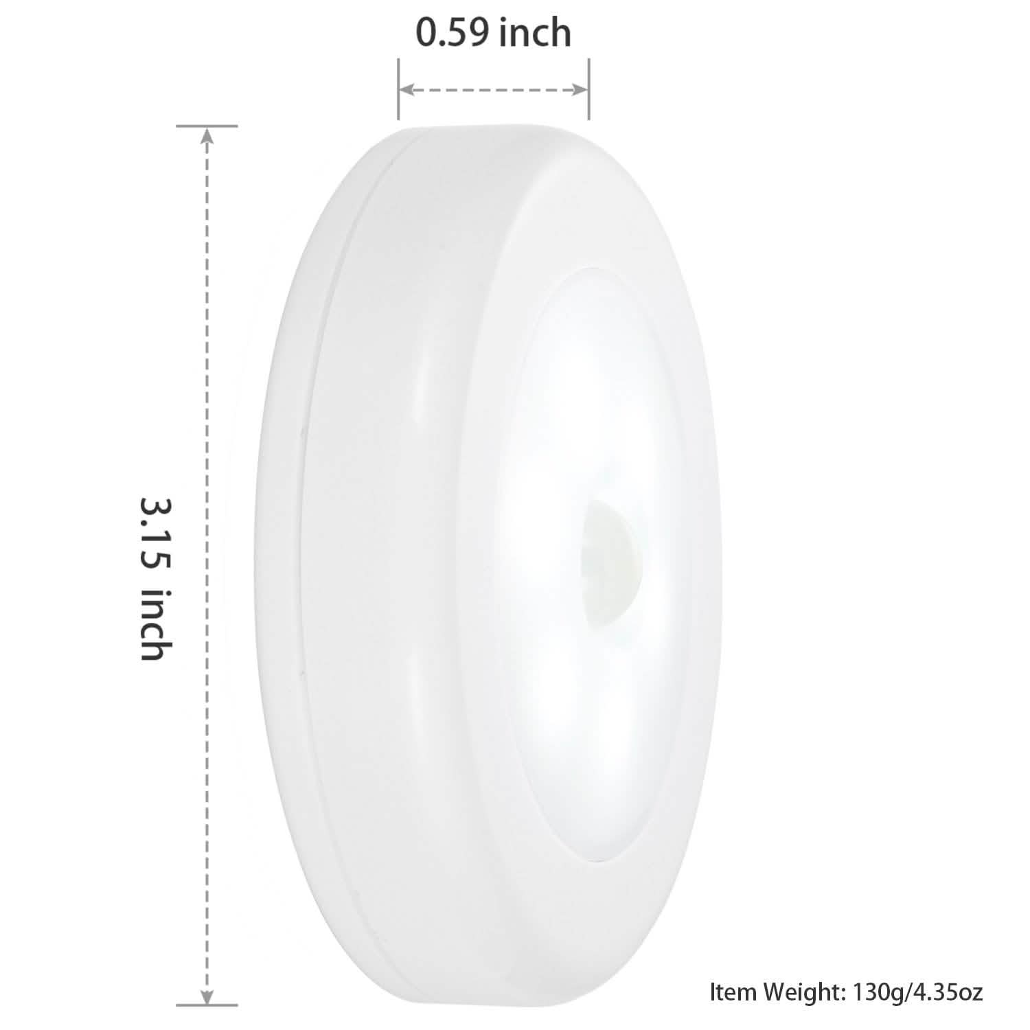 3-Piece: Motion Sensor Stick-on Cordless Night LED Lamp
