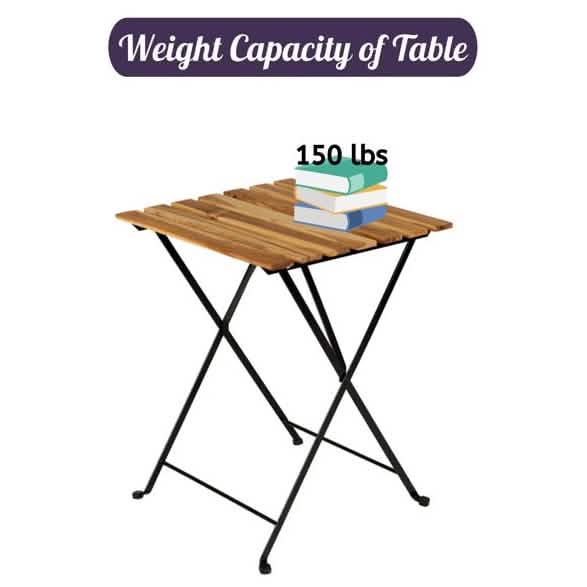 3-Piece: Patio Dining Table Chairs Set