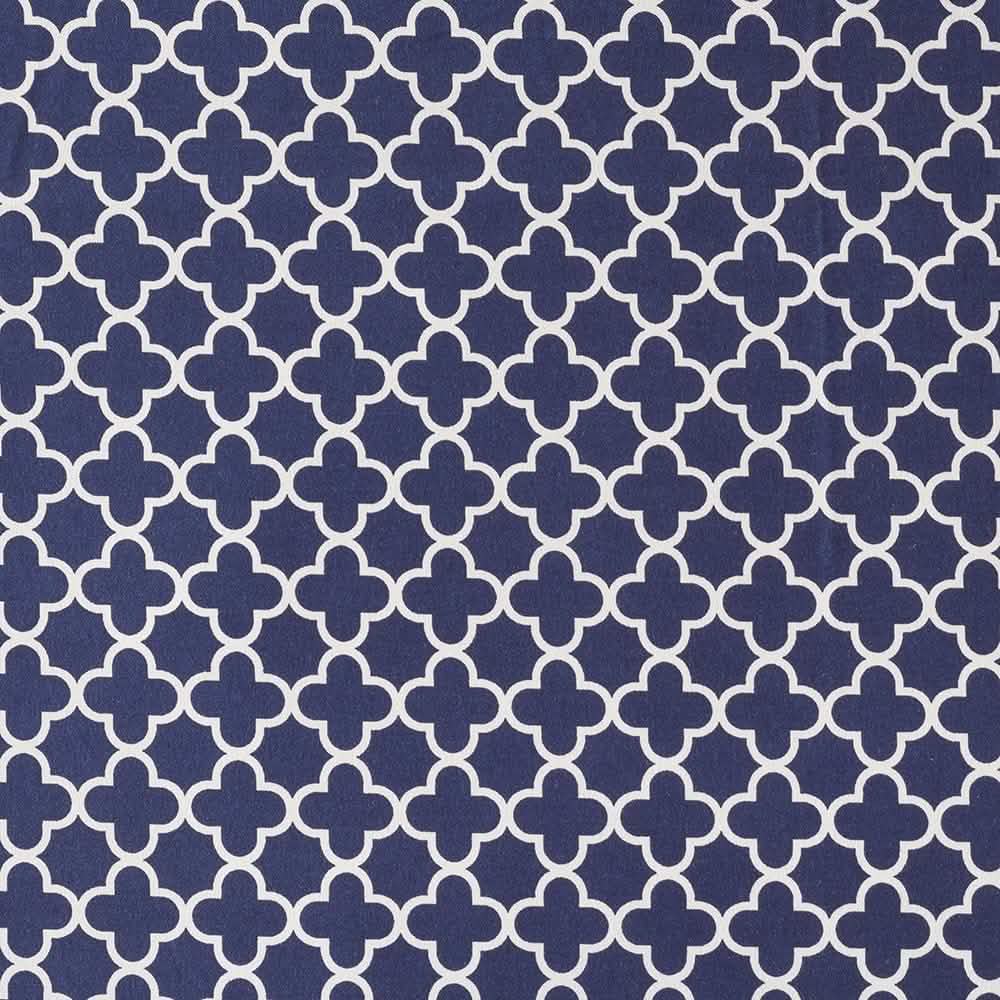 3-Piece: Quatrefoil Patterned Duvet Cover Set