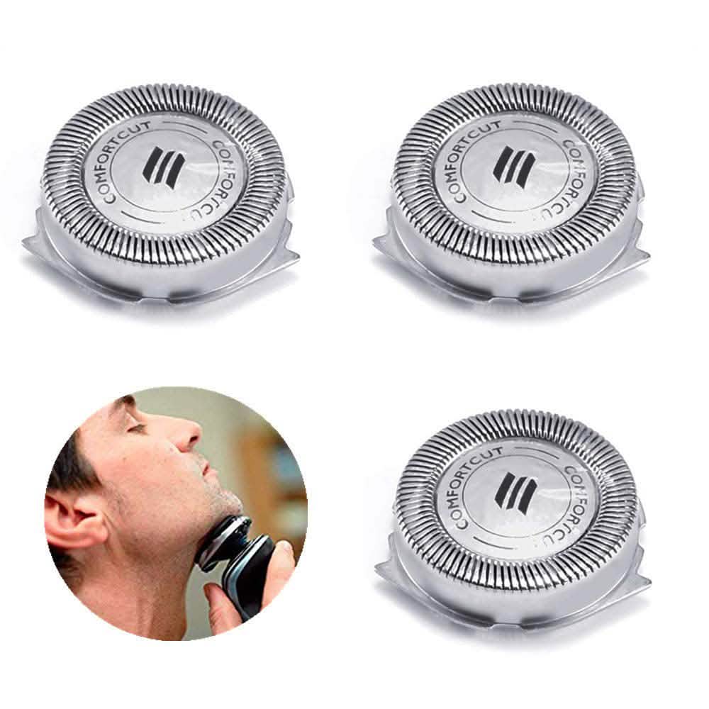 3-Piece: Replacement Shaver Heads for Norelco Philips SH50