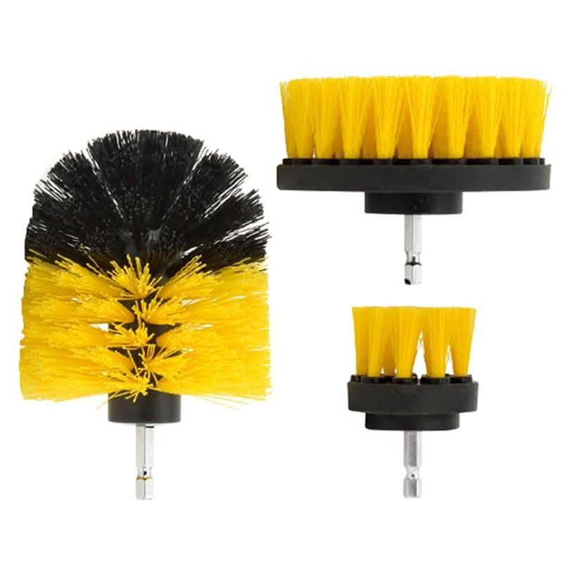 3-Piece Set: All Purpose Power Scrubber Drill Cleaning Brush