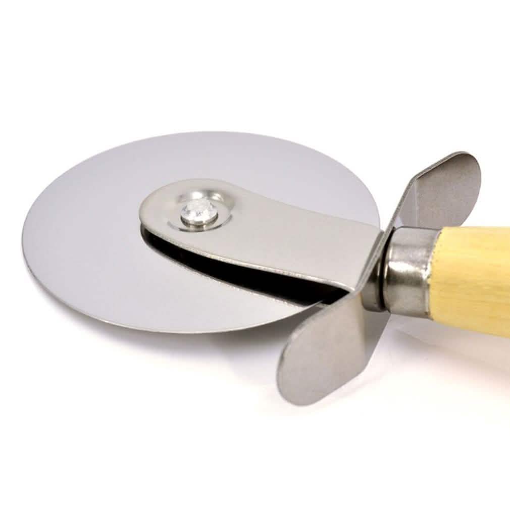 3-Piece Set: Deluxe Pizza Stone and Cutter Set