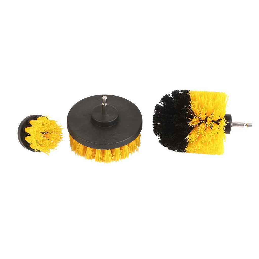 3-Piece Set: Drill Brush Power Scrubber
