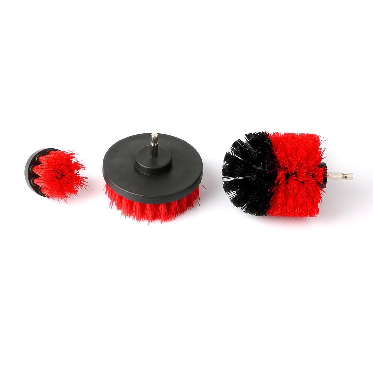 3-Piece Set: Drill Brush Power Scrubber