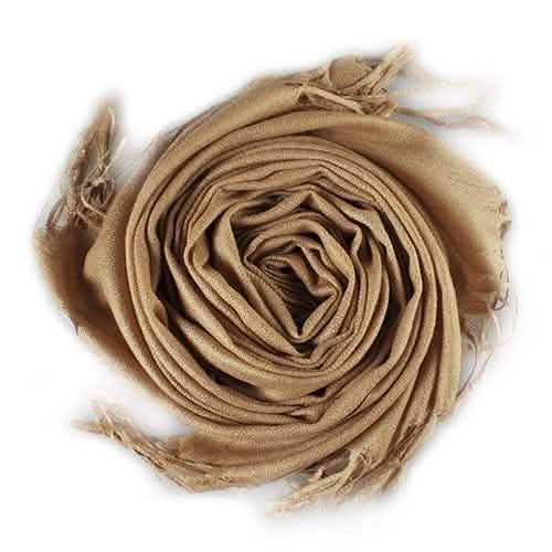 3-Piece Set: Pure Color Tassel Artificial Cashmere Shawl Soft Wrap
