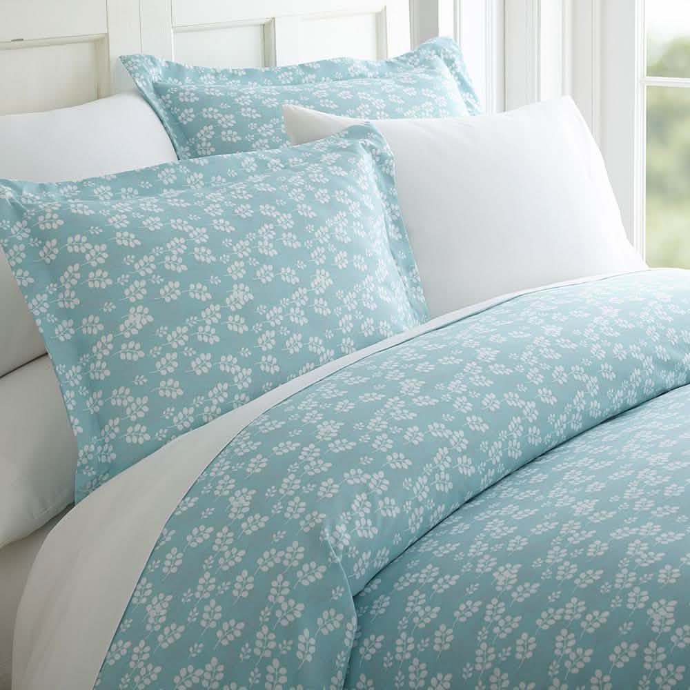 3-Piece Set: Wheatfield Patterned Duvet Cover Set