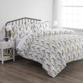 3-Piece: Wings Patterned Duvet Cover Set