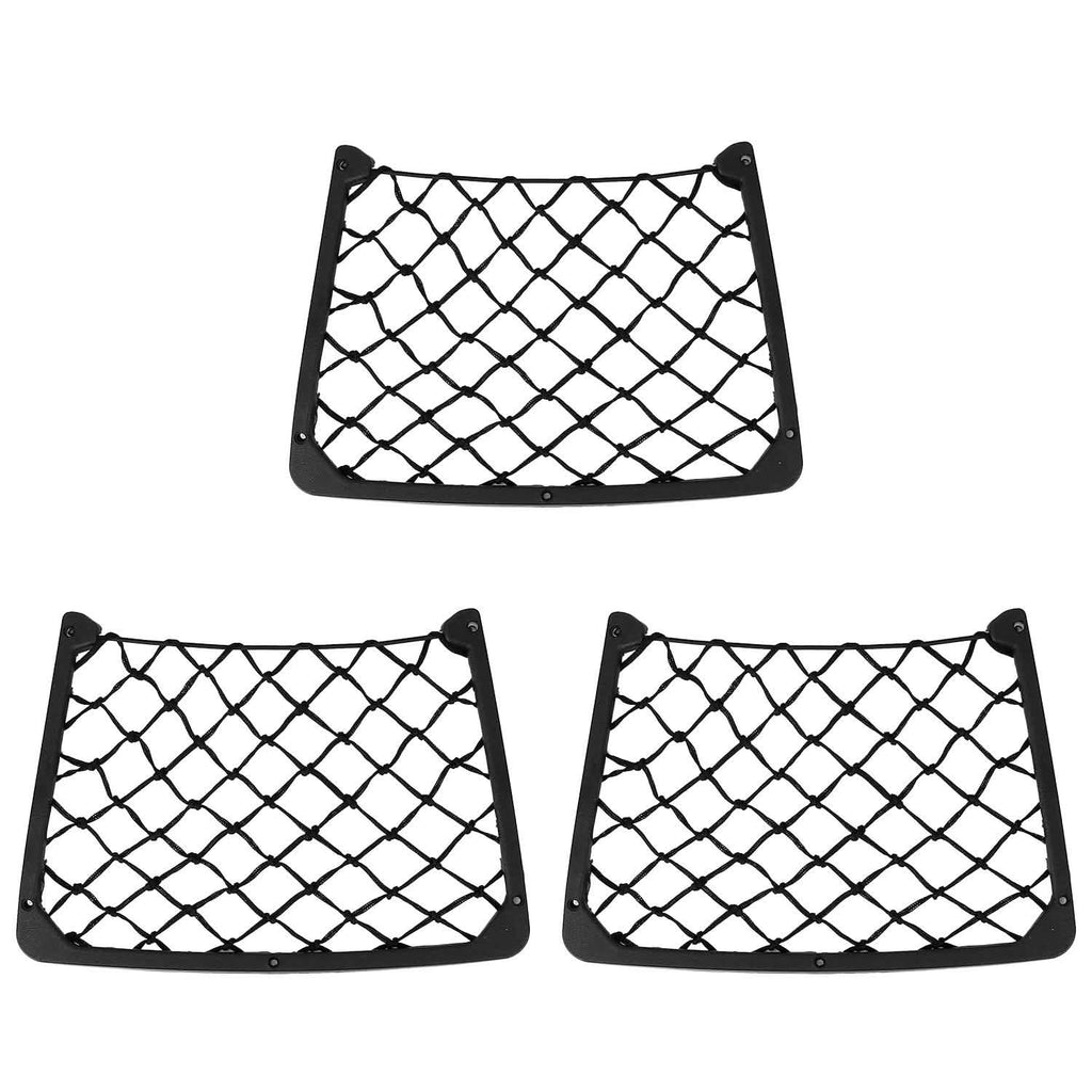 3-Pieces: Mesh Pocket Seat Side Organizer
