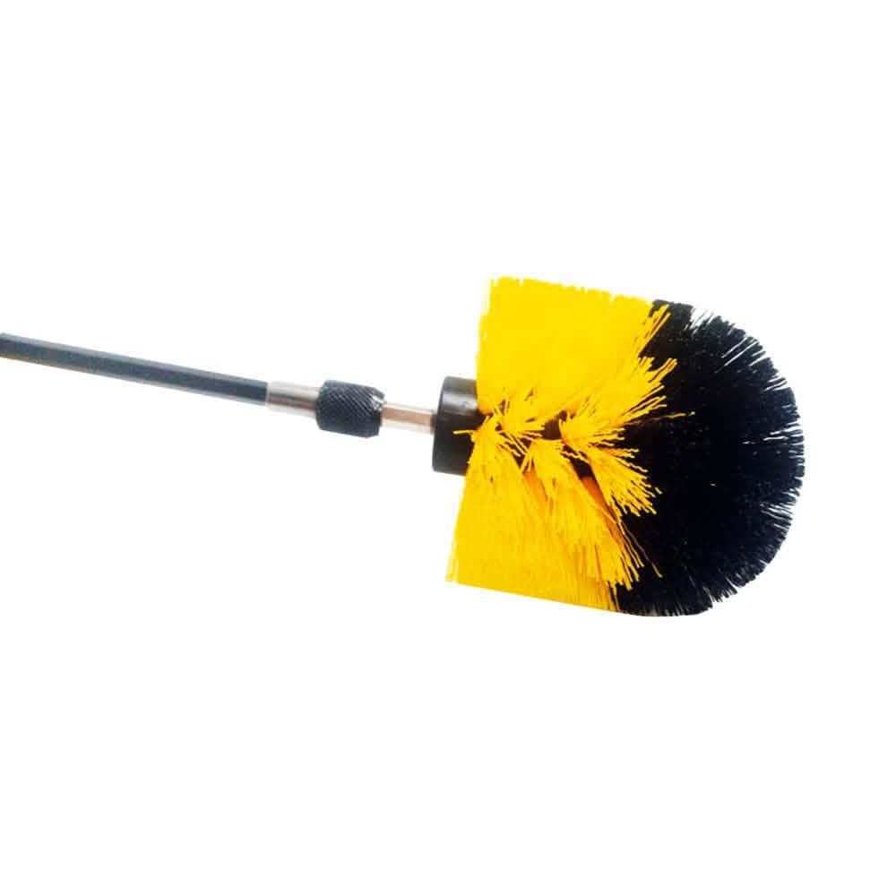 3-Pieces Set: Power Scrubber Brush Set Drill Scrubber Cleaning Brush