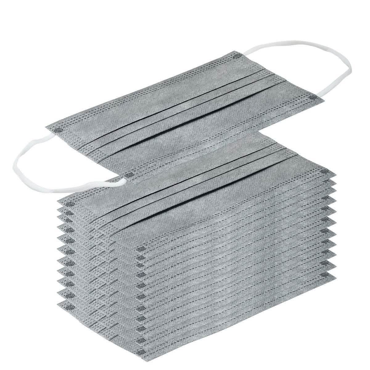 3-Ply Disposable Gray Face Mask